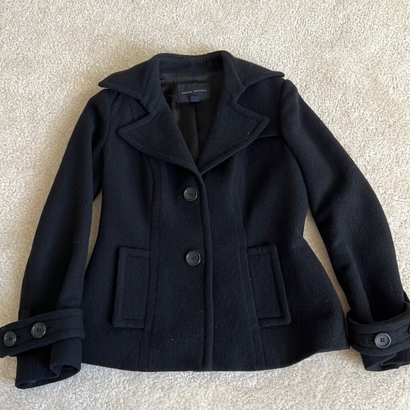Banana Republic Jackets & Blazers - Banana Republic Black Wool Jacket XS